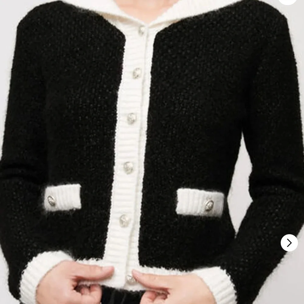 Maje Mutine Crested Button Cardigan - Picture 4 of 8